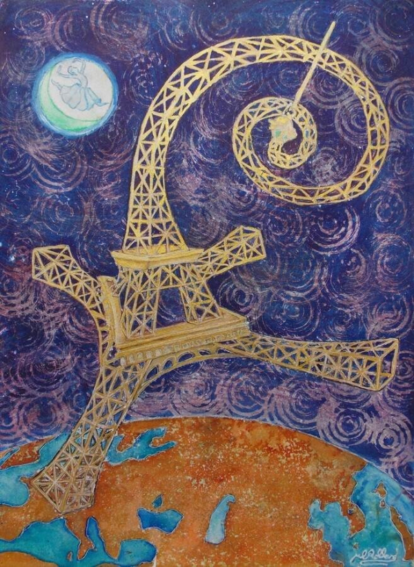 마티유_La diva de Fer_56X76cm_2025