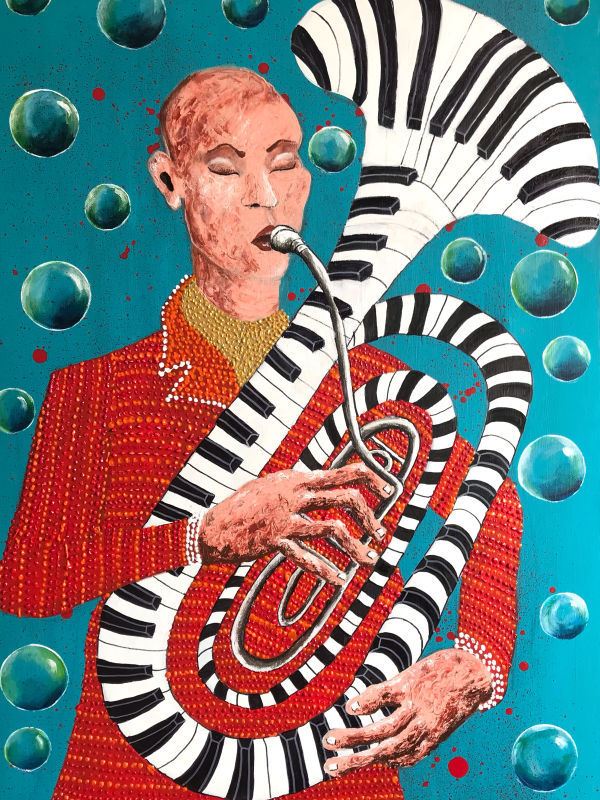 4.델핀_Aquatic Helicon_acrylic_92x60cm _2025