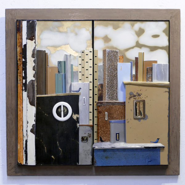 모레노_From one window to another_56X58cm_2024